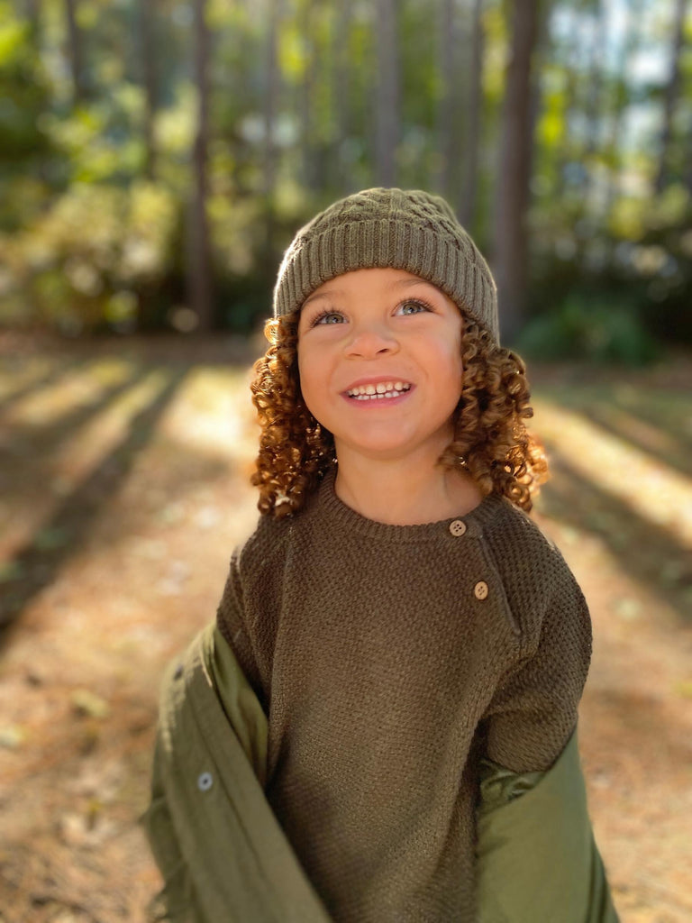 Arcadia Beanie in Green