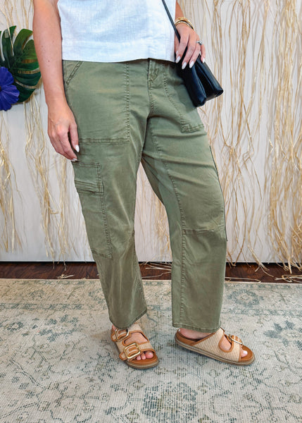 Lasso olive branch pant