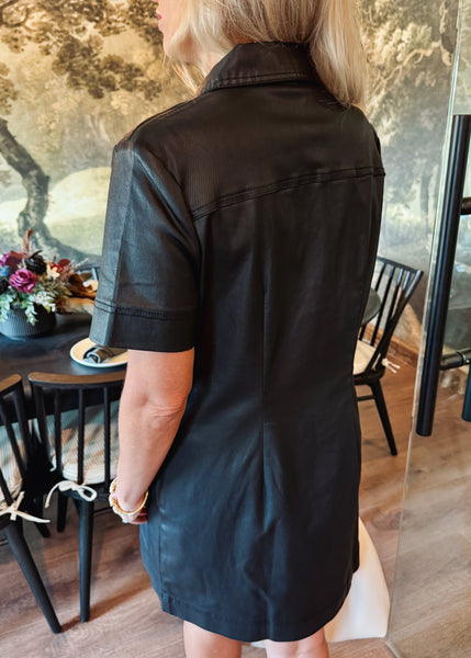 Tatiana Coated Dress