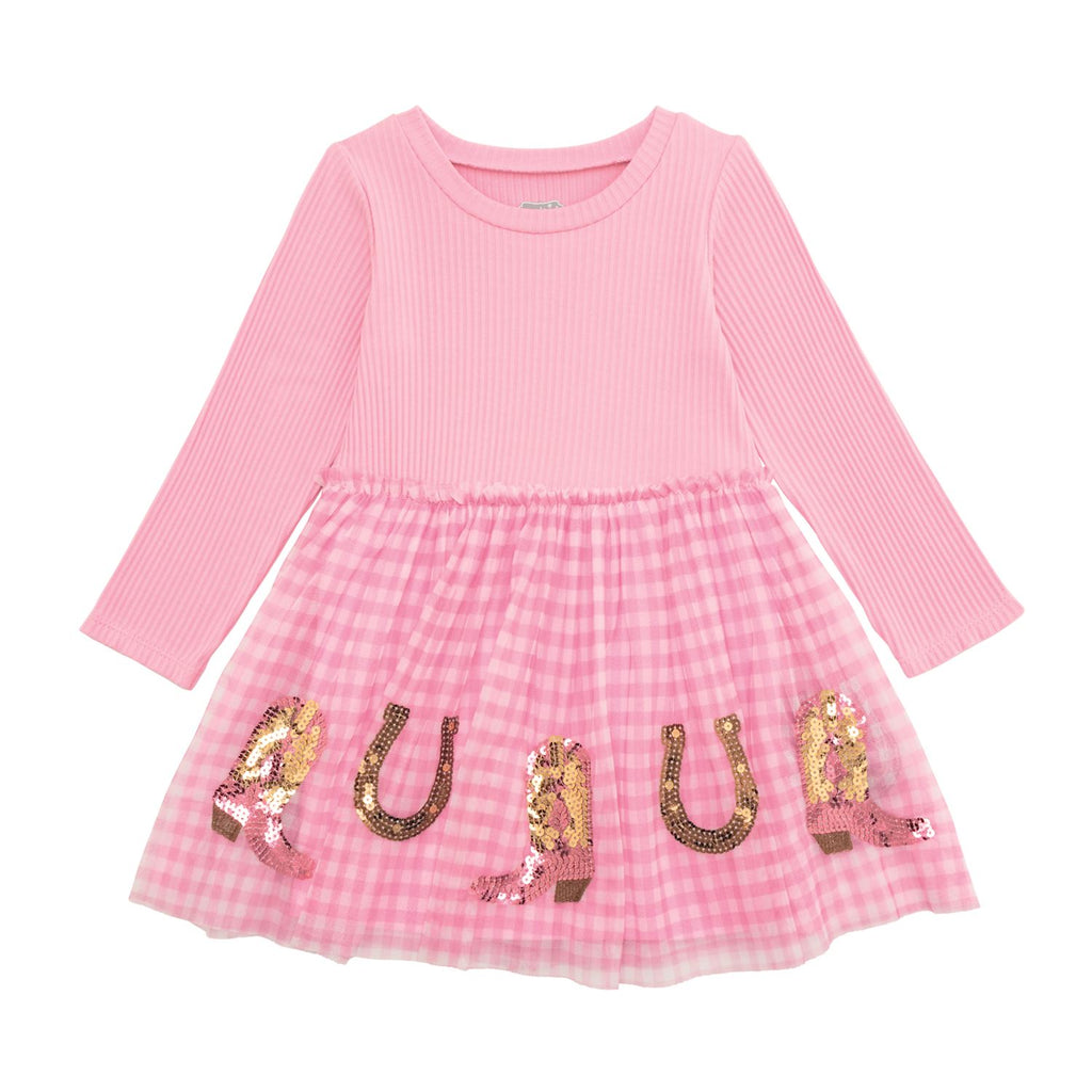 Sequin Western Tutu Dress