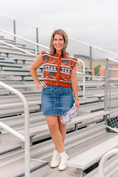 Quinn Skirt - Denim