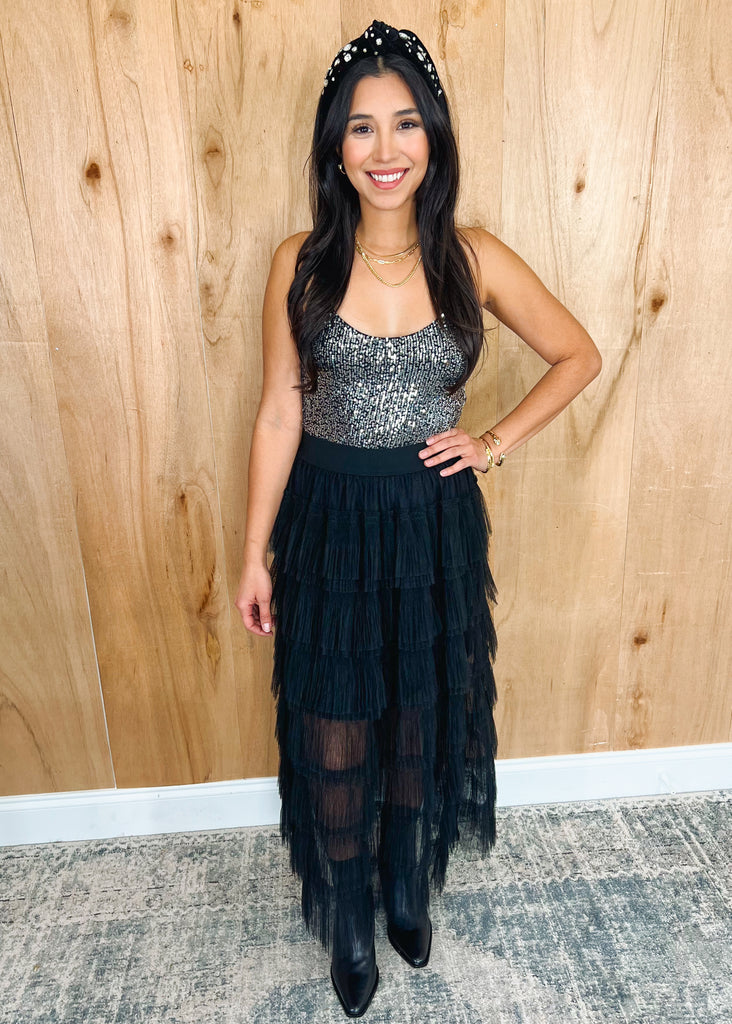 Veronica Top in Silver
