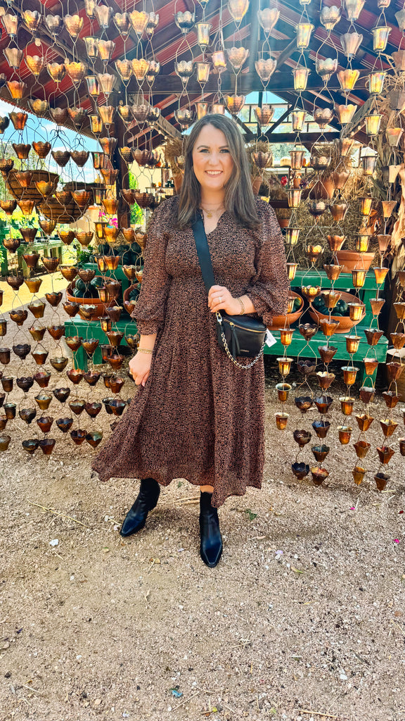 Arwen Leopard Dress