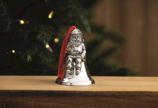 Metal Santa Bell