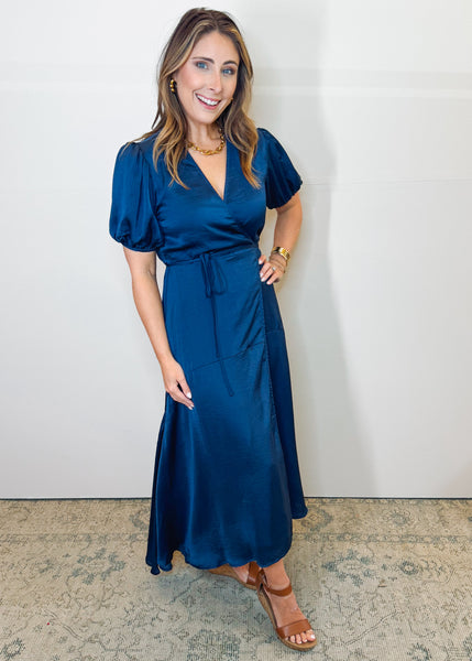 Miranda Navy Blue Dress