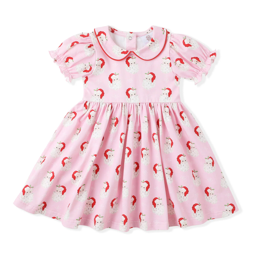 Vintage Santa Pink Proper Dress
