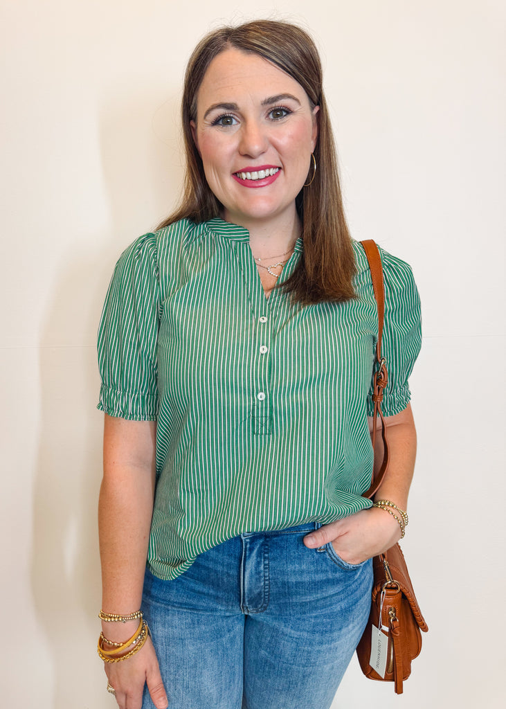 Niobe Top in Fern