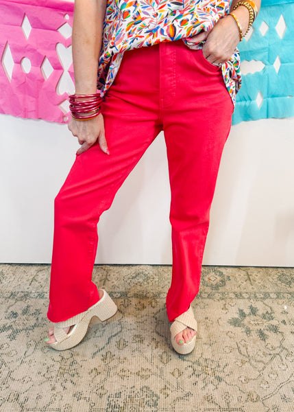 Kelsey High Rise FAb Ab Strawberry