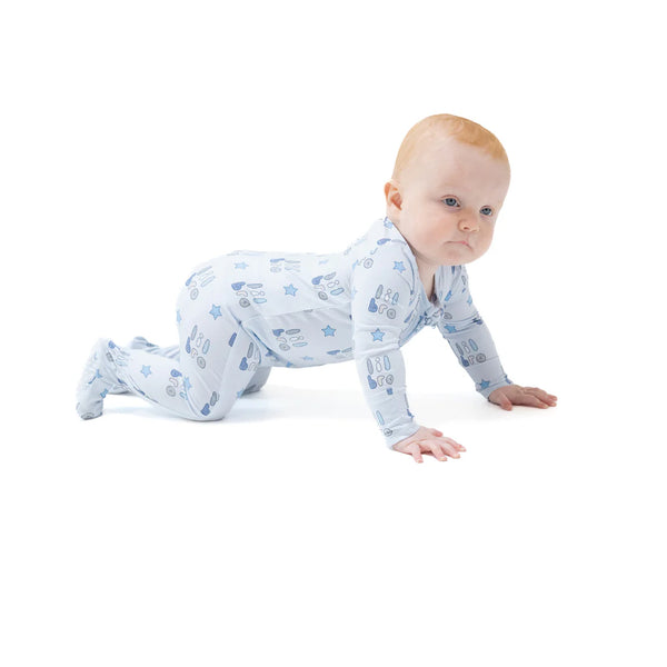 Lil Bro 2 Way Zipper Footie Sleeper