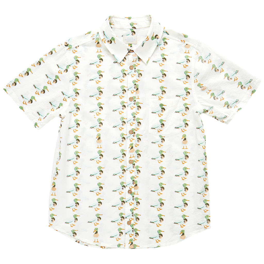 Boys Jack Shirt- Mallard Friends