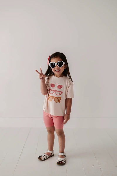 Rose Biker Shorts