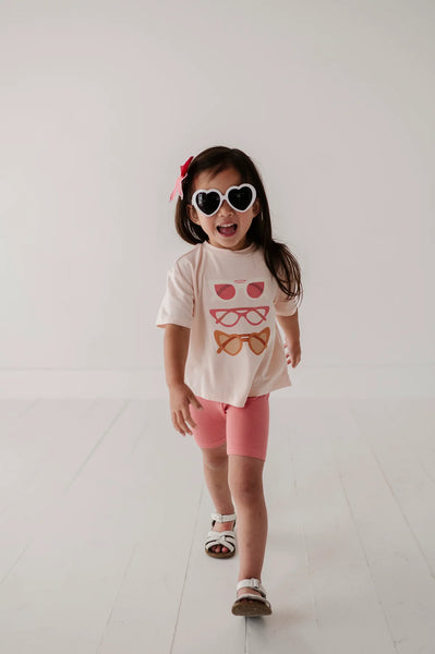 Rose Biker Shorts