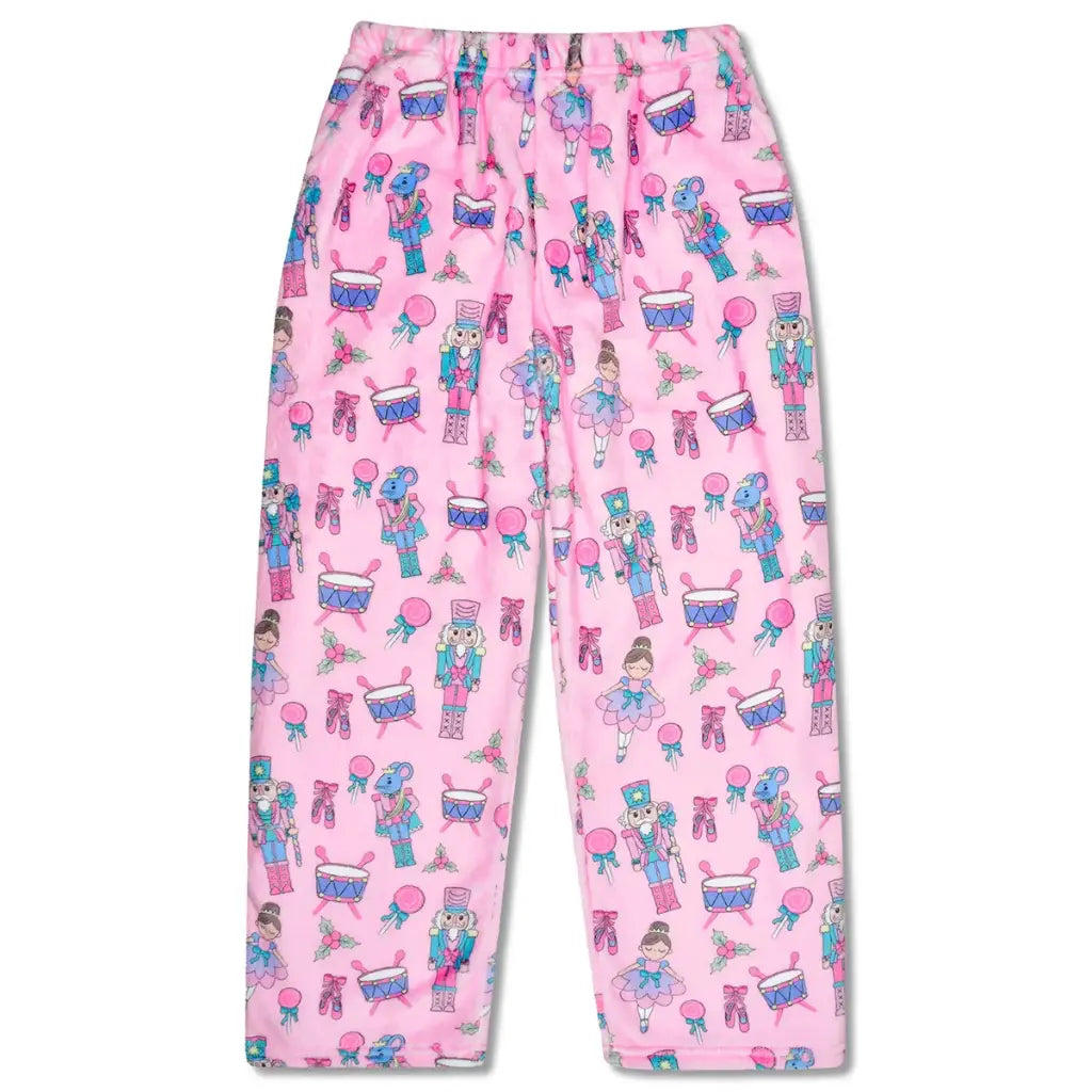 Nutcracker Waltz Lounge Pajama Plush Pants