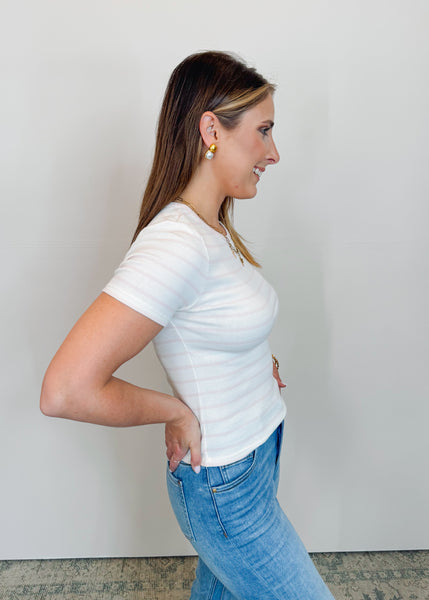 Saxton Striped Tee