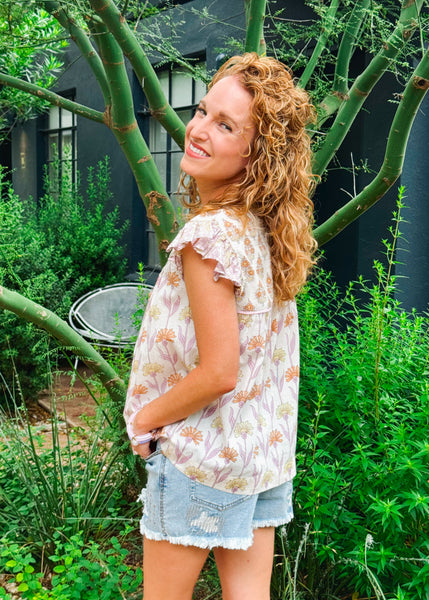 Three Pattern Top