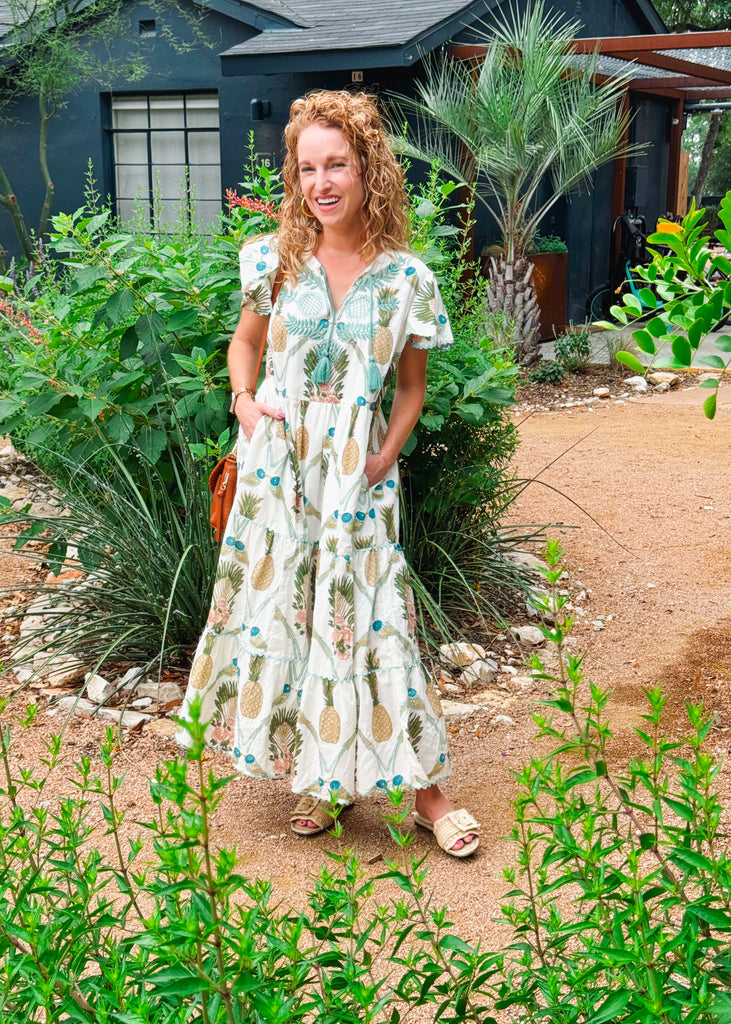 Birds in Paradise Dress