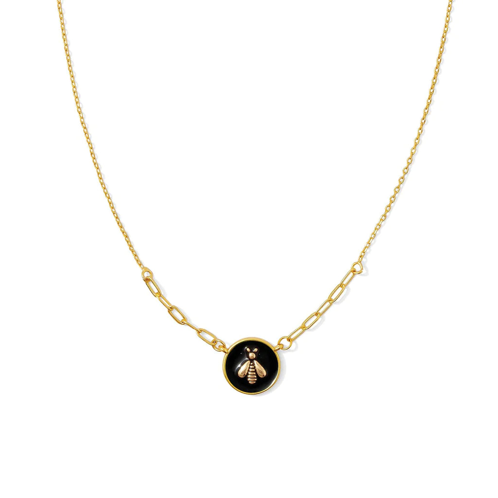 Delicate Bee Color Pop Necklace