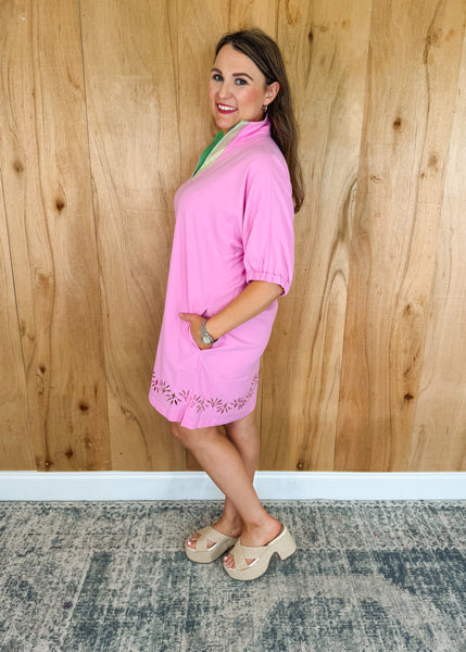 Poppy Dress in Bon Bon