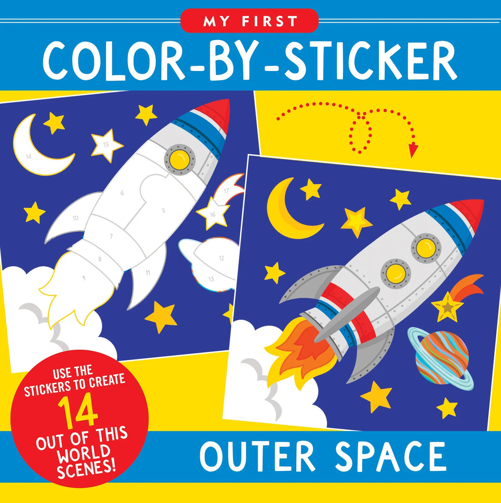 My First Color by Sticker Book Outer Space