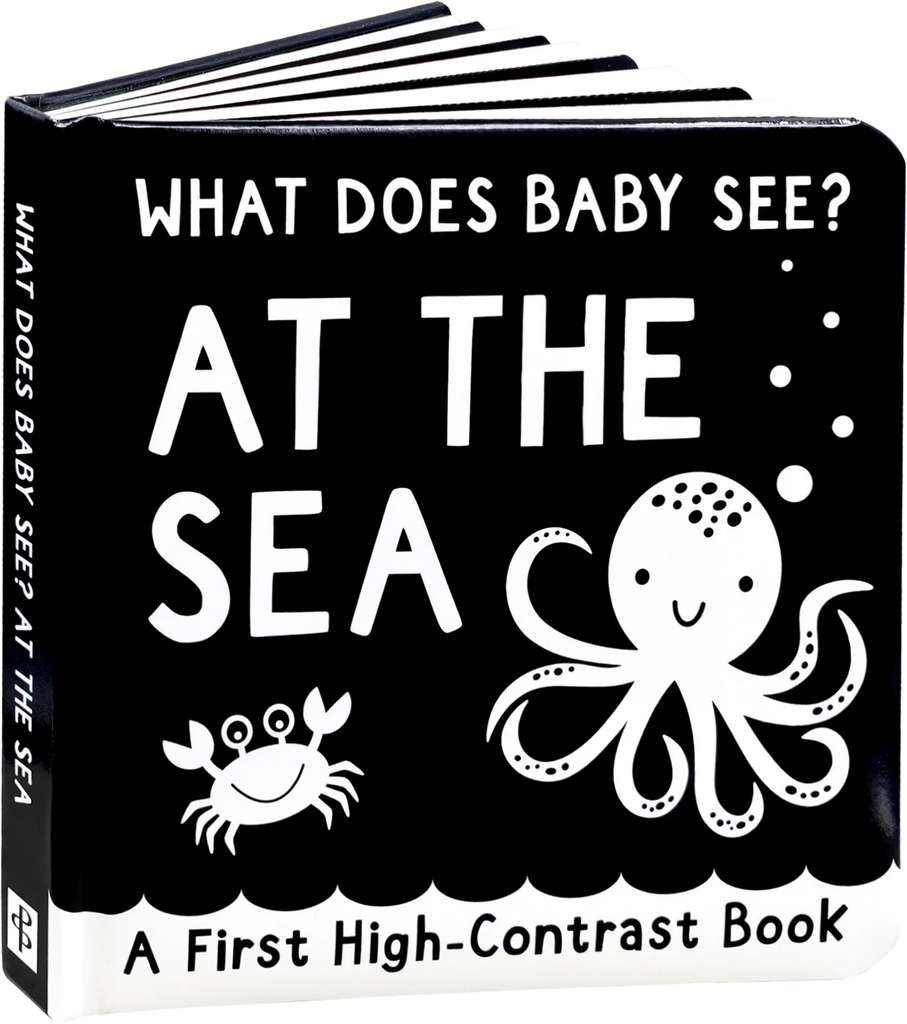 What Does Baby See? At the Sea: A First High Contrast Board Book
