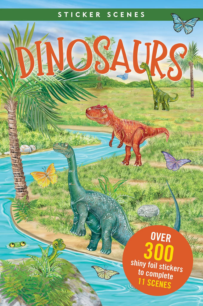 Dinosaurs Sticker Scenes Activity Book