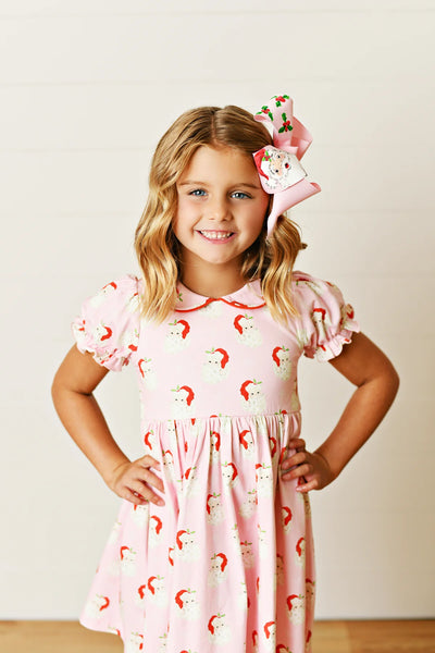 Vintage Santa Pink Proper Dress