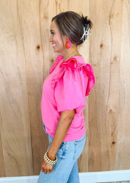 Franco Top in Pink