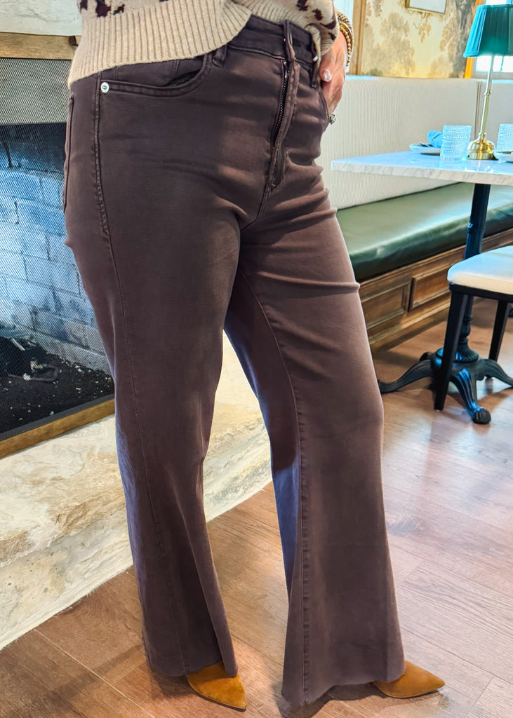Fiona Jeans - Mocha Brown