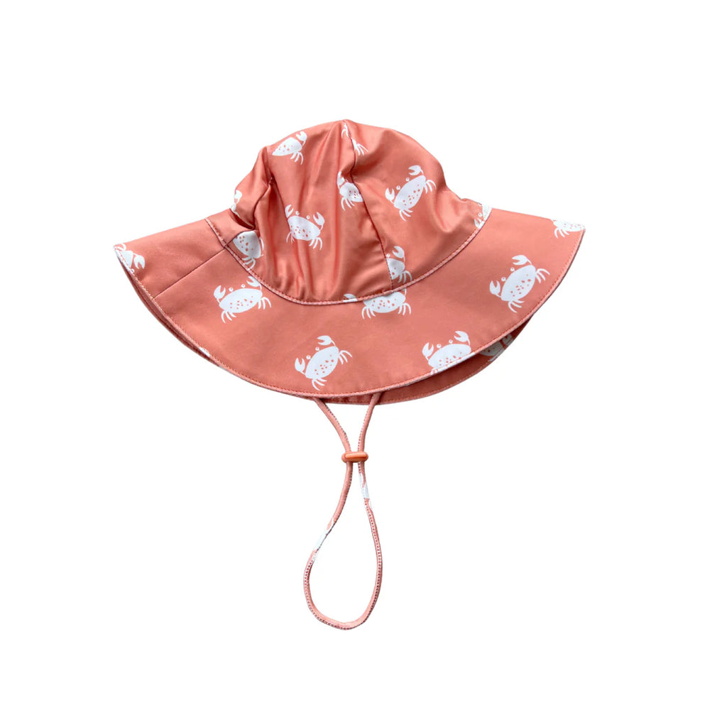 Crab in Sunset Sun Hat