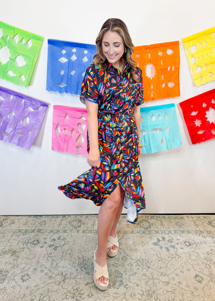 Vanessa Dress in Otomi