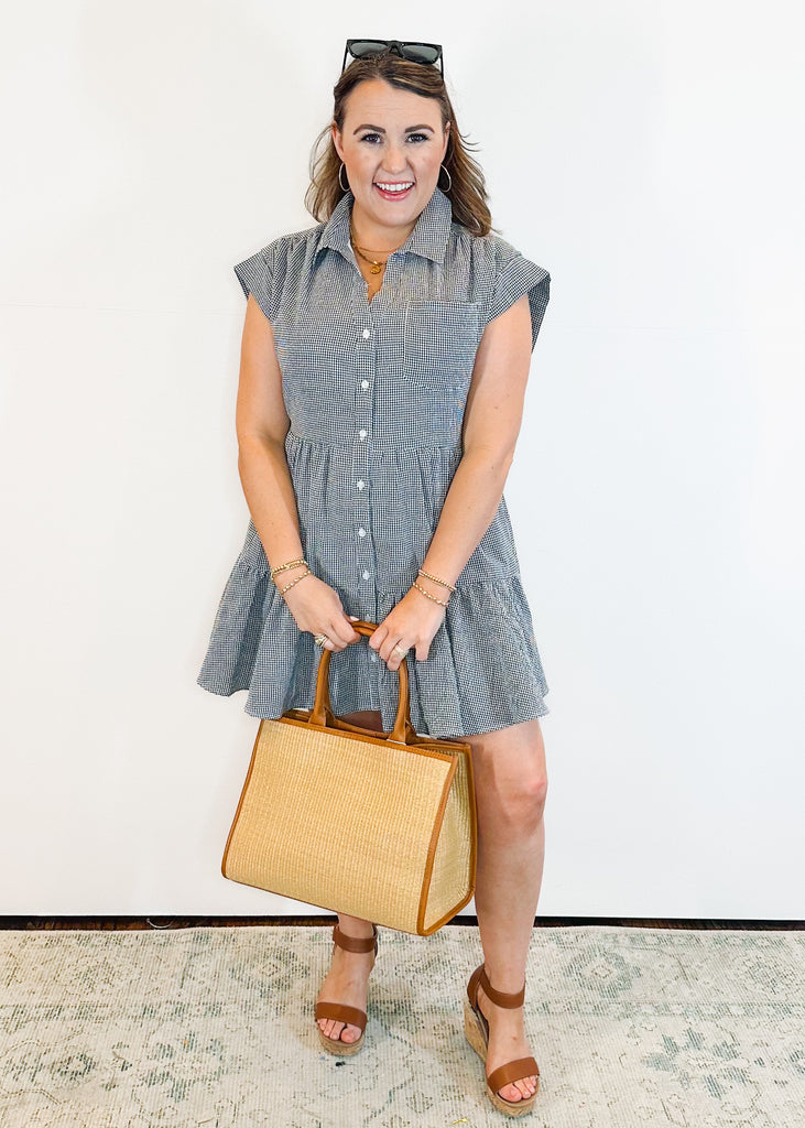 Shelby Gingham Dress