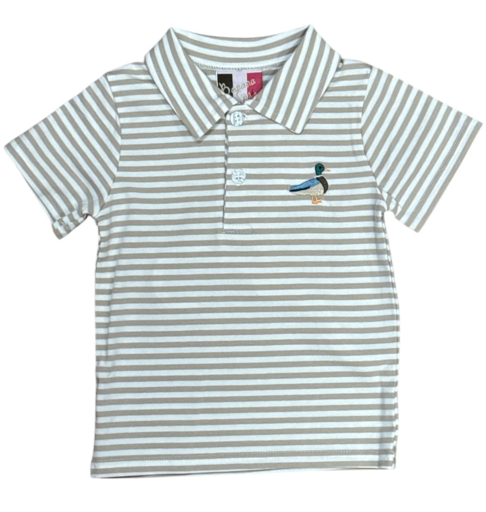 Duck Polo Striped Shirt