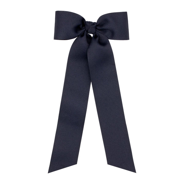 King Grosgrain Hair Bowtie with Knot Wrap and Streamer Tails