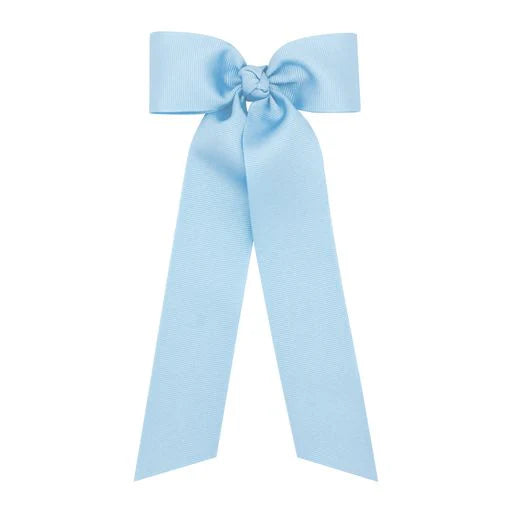 King Grosgrain Hair Bowtie with Knot Wrap and Streamer Tails