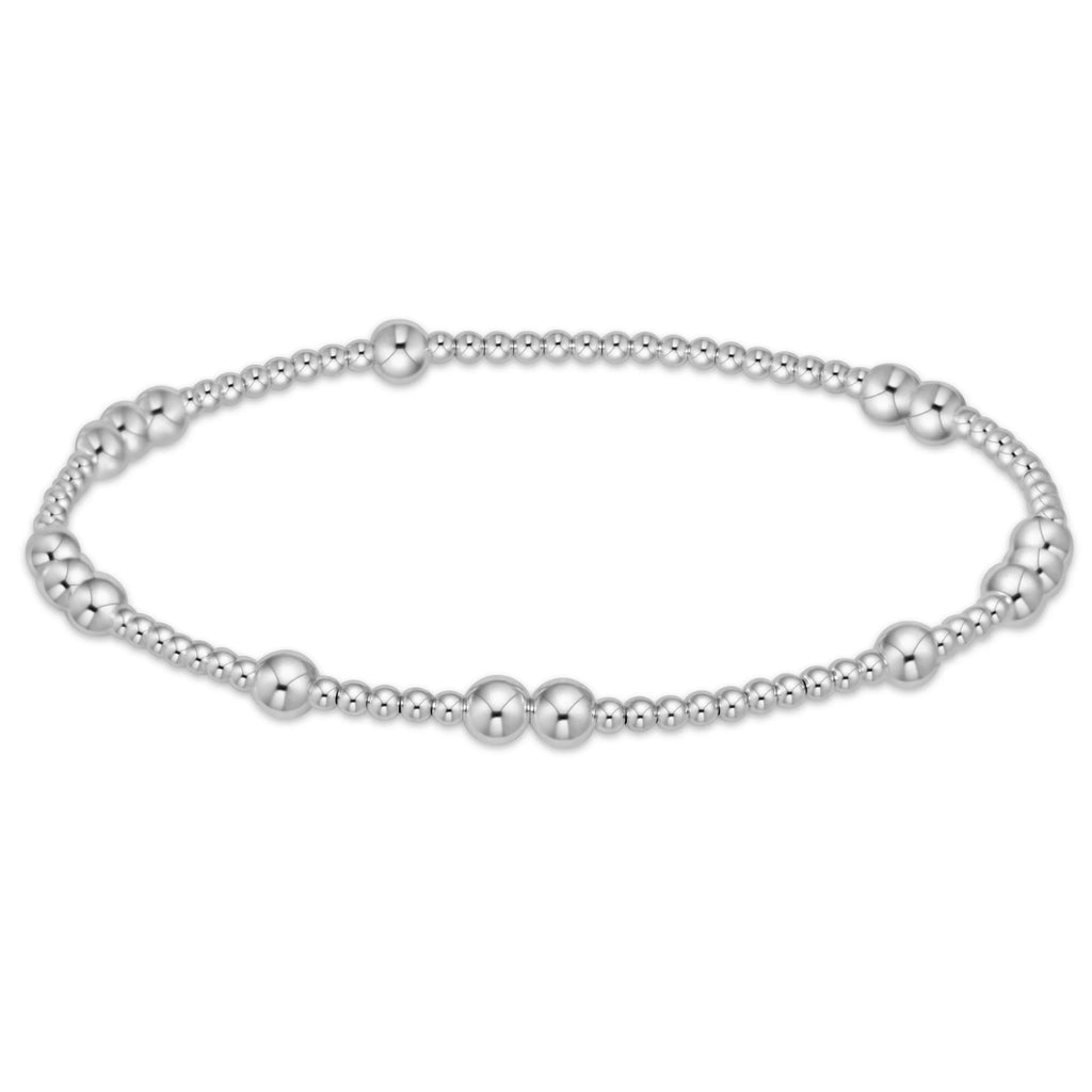 Hope Unwritten 4 MM Bead Bracelet Sterling