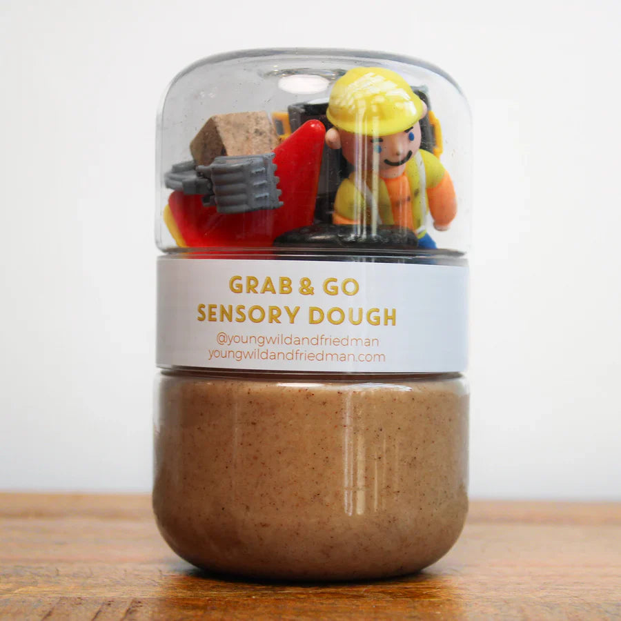 Grab & Go Construction Dough Jar