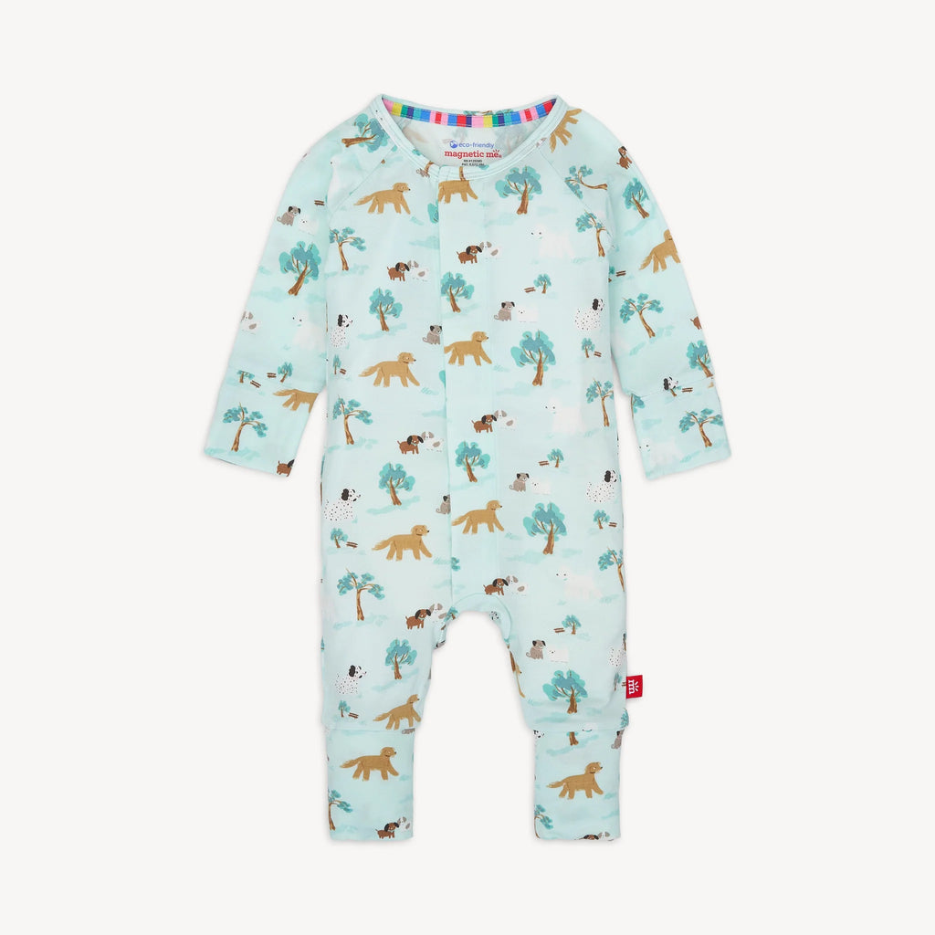 Central Bark Modal Footie Sleeper