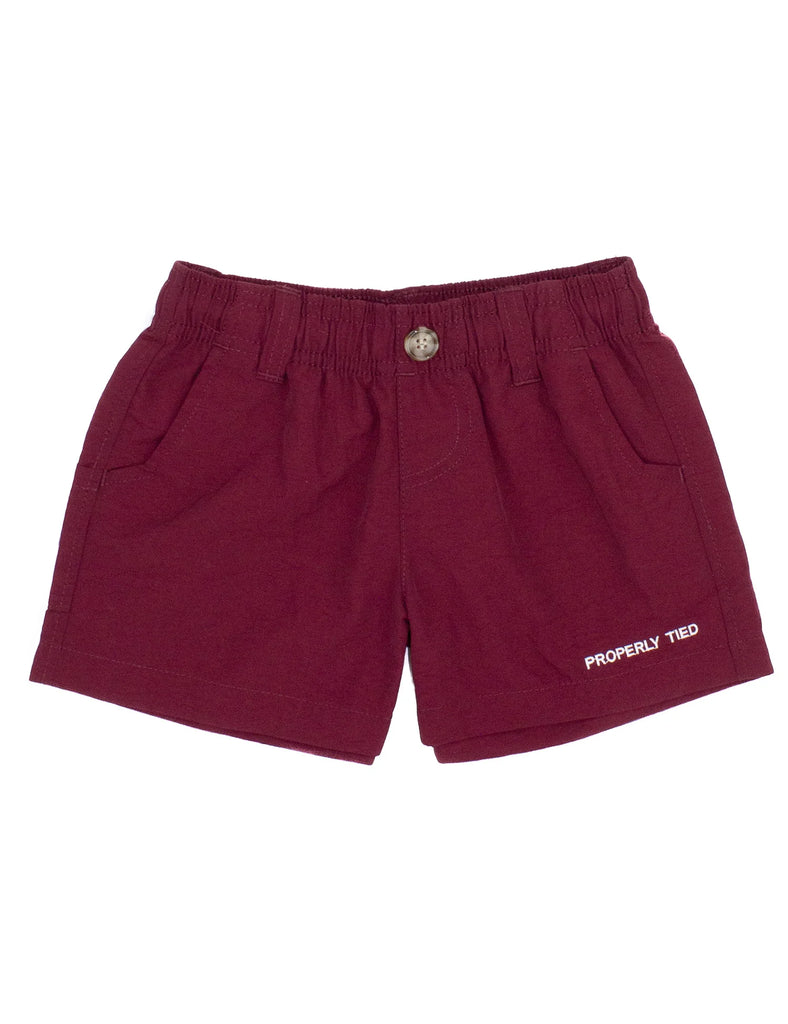 Mallard Short in Maroon