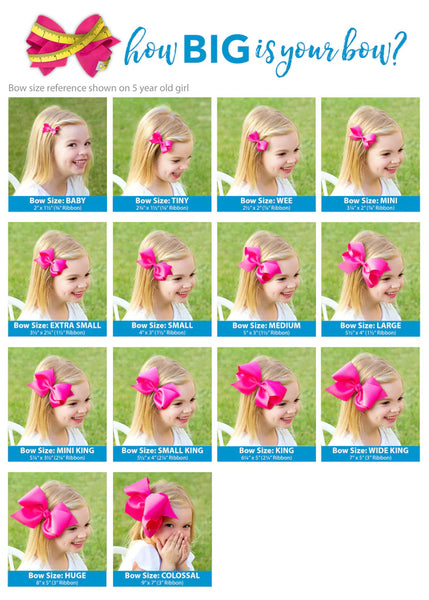 Navy Linen Bow -Medium or King