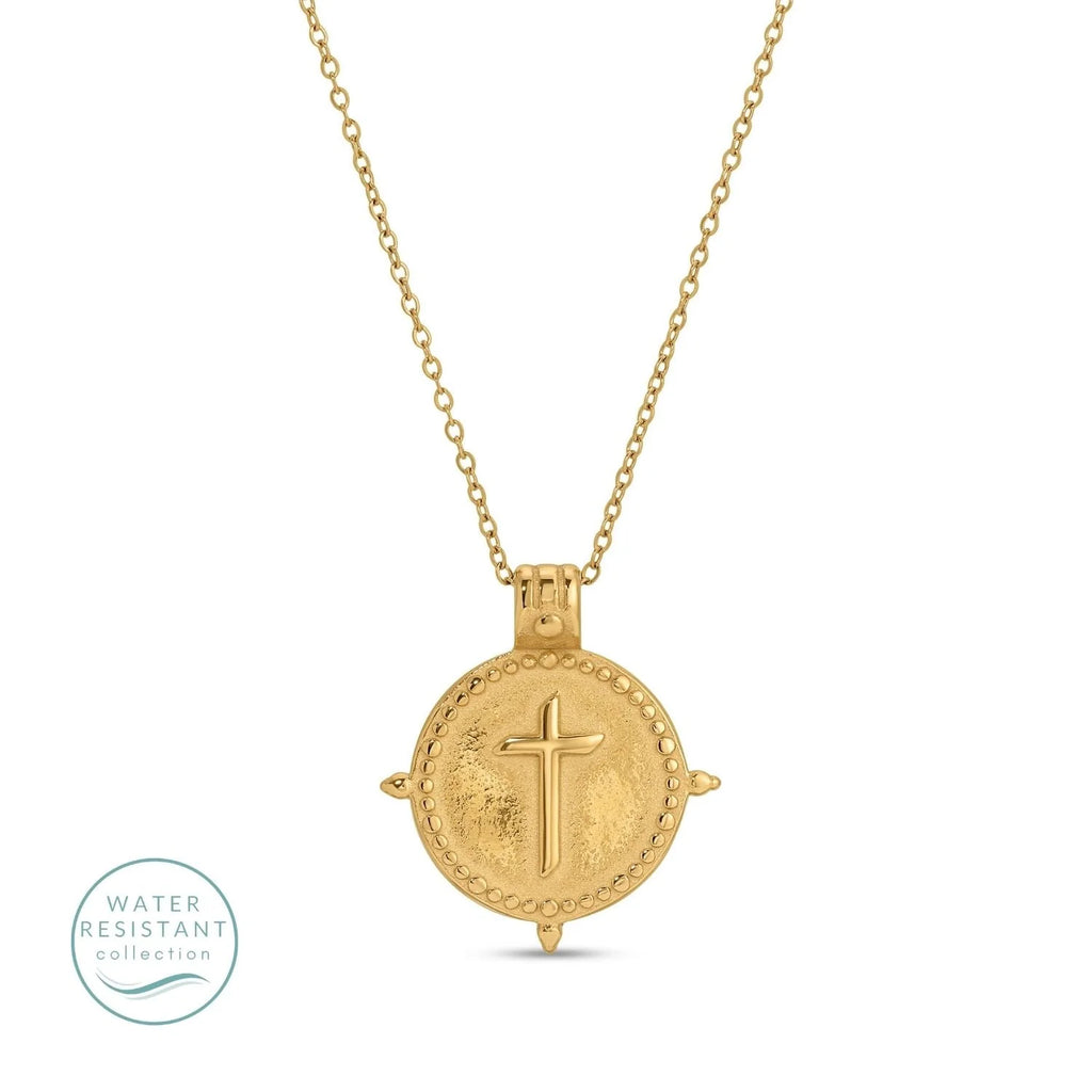 Vintage Style Cross Pendant Necklace