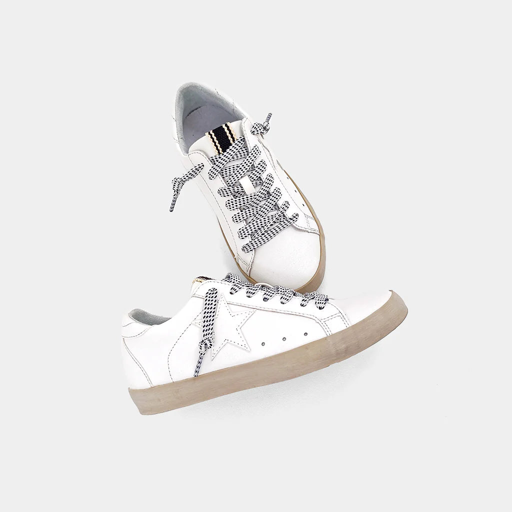 Paula Kids White Sneakers