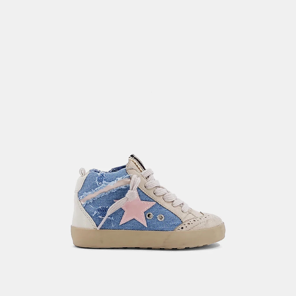 Paulina Toddler Sneaker in Denim