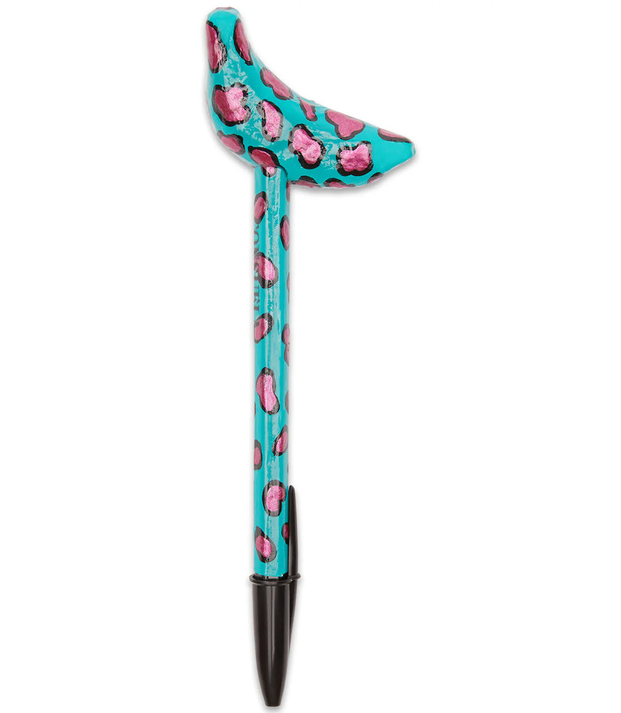 Hand Painted Paper Mâché Jag Banana Pen
