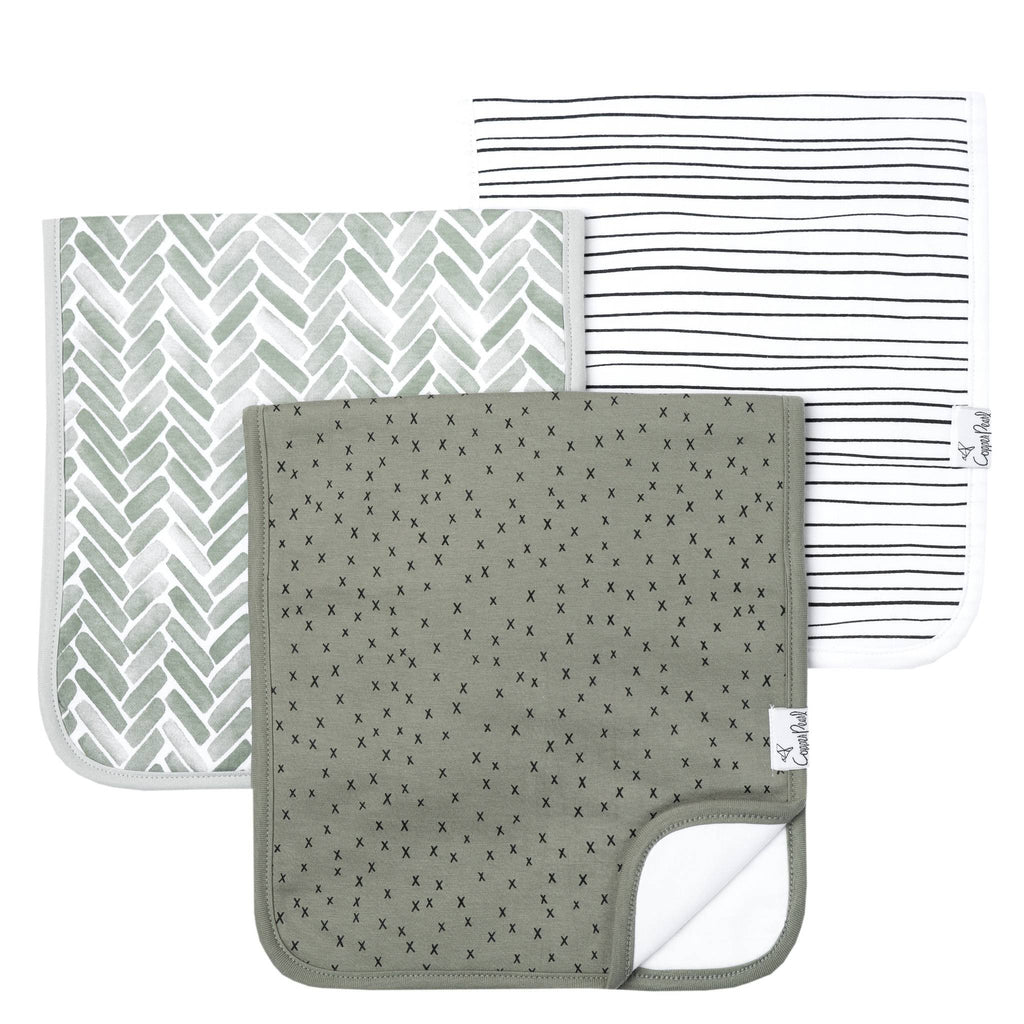 Premium Burp Cloths Set (Assorted Styles)