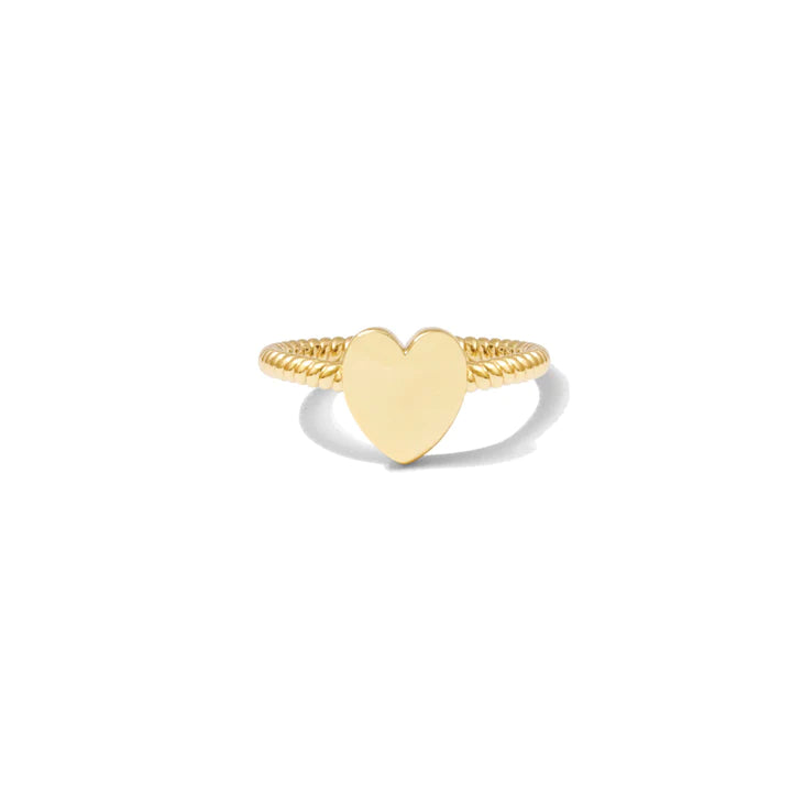 Gold Heart Ring