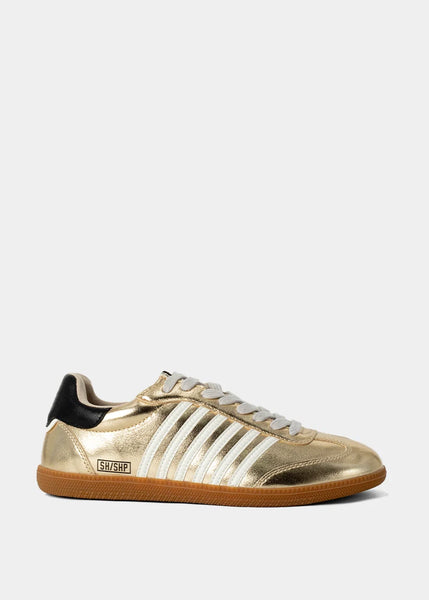 Stevie Sneakers in Light Gold