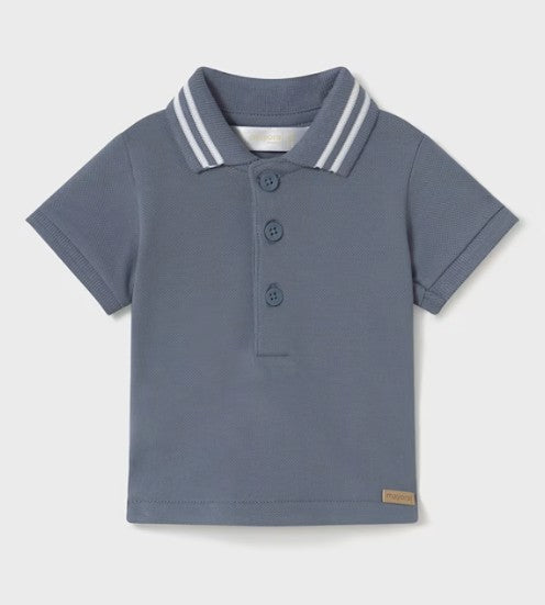 Pique Short Sleeve Polo Shirt in Star