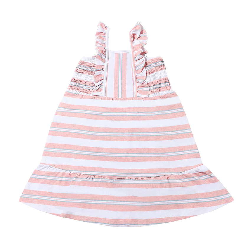 Ameera Dress in Retro Stripe