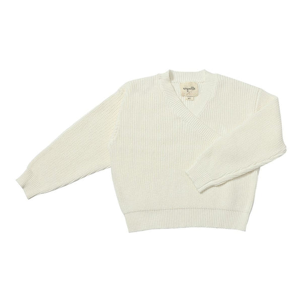 Zoe Knit Sweater in Ivory