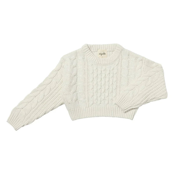 Molly Knit Sweater in Ivory